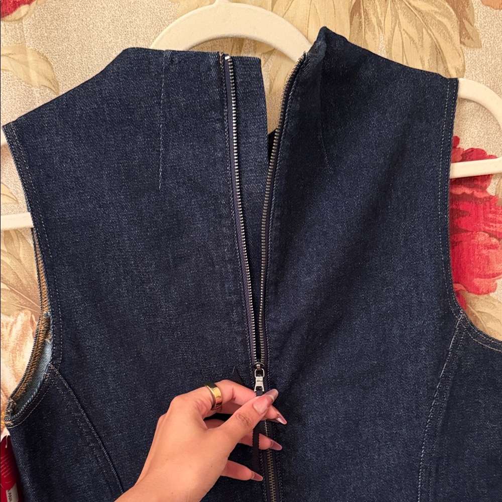Spanx Sleeveless Denim Dress - Picture 6 of 6